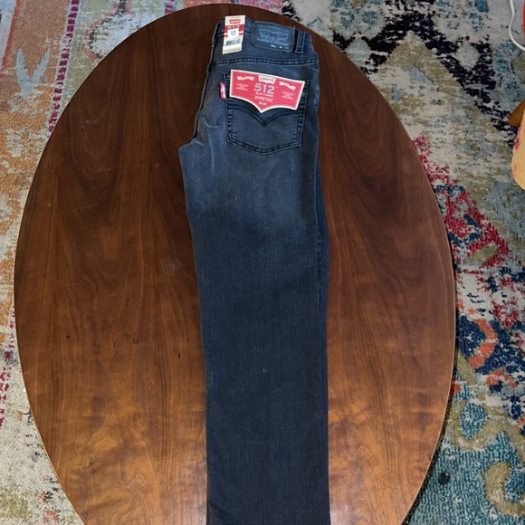 512 Slim Taper Levi’s big Kids size 14 regular Blk - Picture 4 of 6